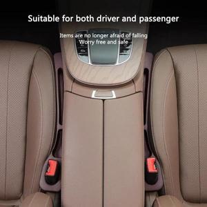 2pcs 자동차 좌석 간격 보관 상자 컵 홀더 틈새 사이드  BMW 호환 E90 E60 E46 E39 F30 F10 E87 X3 X4 X5 X