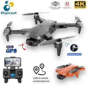 카메라 브러시리스 쿼드콥터 VS 듀얼 드론 25 PRO 모터 KF102 RC FPV 헬리콥터 GPS 장착 2km 4K L900 5G