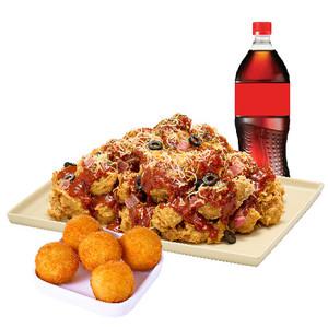 [노랑통닭] (오리지널/순살)Two 콤비네이션+오리지널치즈볼+콜라1.25L