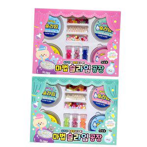 슬라임 만들기세트 놀이 비즈토핑 꾸미기 X8개(혼합)