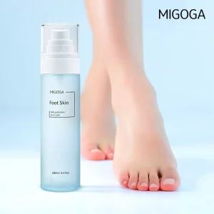 미고가 풋스킨 100ml 쿨링 풋 미스트 발냄새 제거제 발관리 풋케어