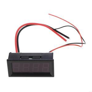 호환 0-9.999a 용 A2UD 디지털 전류계 10A 4-30V 현재 미터 0.56 인치 LED 패널 GUA