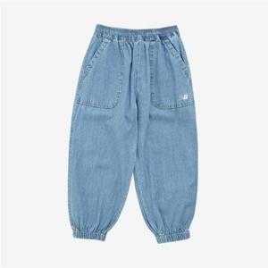 뉴발란스키즈(NB Kids) PLAY DENIM알라딘 데님 조거 팬츠 NK9TF2502U(56)Light Indigo