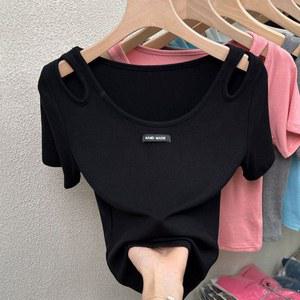 에어로빅복 반팔 크롭 3색상 공연 여성 비비드 망사티 반팔티 댄스복 무용복 비치웨어