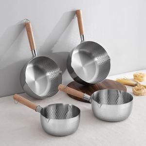 키친아트 스텐 인덕션 해머톤냄비 18cm 편수
