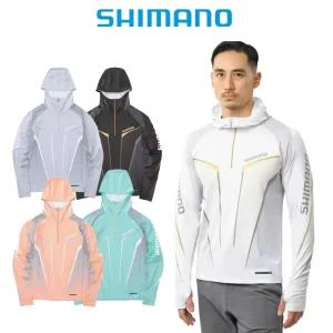 시마노 SHIMANO 낚시복 긴팔 티셔츠 아이스 쿨 후드 여름 낚시 SH-065Y 셔츠