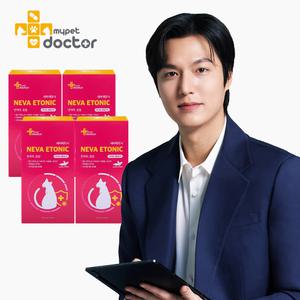 [마이펫닥터] 네바에토닉 고양이 영양제 면역력 종합케어 츄르형 헤어볼, 450g, 4ea
