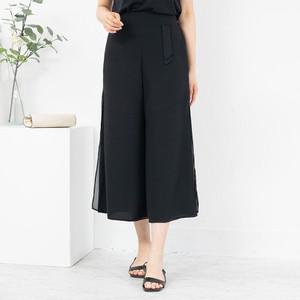 엄마옷 이중 쉬폰 와이드 바지 PN405068 중년여성의류/50대/60대/마담/빅사이즈