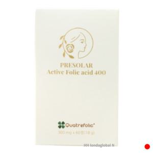 프리솔라 액티브 활성 엽산 400 아연 임신 준비 60정
