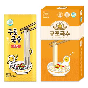 구포국수 심플 소면 100g 1인분 (선물상자 포장)