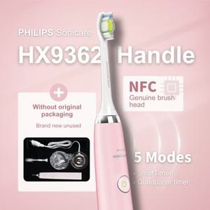 필립스 소닉케어 다이아몬드 클린 HX9362 전동 칫솔 손잡이 원래 포장 없음 W 브러시 헤드