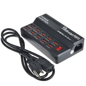 USB 고속 충전 태블릿 C타입 10구 멀티 포트 충전기 케이블 어댑터