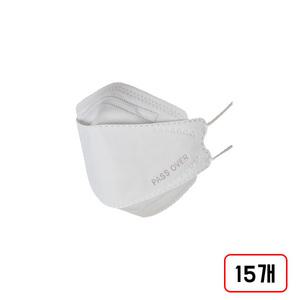 에버렉스)황사 마스크 (KF94/흰색/K12516655) 15개