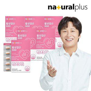 갤러리아 내츄럴플러스 활성 엽산 800 60정 6박스 12개월분 / 5-MTHF 비타민 미
