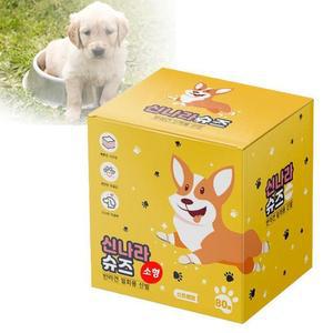 [JHQQ8PUR_4B]강아지신발 반려동물헤어핀 애견 일회용 소형