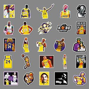 NBA 코비 브라이언트 클래식 그래피티 스티커  수하워터 컴퓨터 노트북 휴대폰 핸드폰 자동차 장식  로스앤