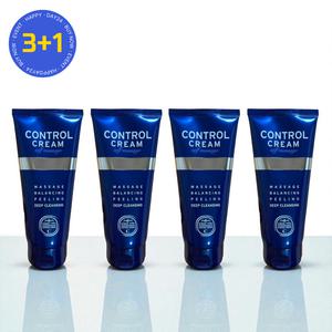 참존 콘트롤 크림 셀프 마사지 딥 필링 150ml 4개