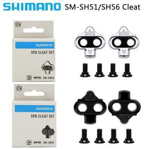 시마노 SPD 클릿 세트, SM-SH51 단방향 릴리즈 타입 다방향 MTB 자전거 신발