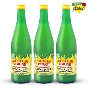 유로푸드 유기농 레몬쥬스 500ml 3개
