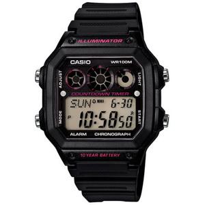 카시오 시계 AE-1300WH-1A2V 남성용 손목시계 우레탄밴드 스포츠시계 군인시계 전자시계 CASIO 정품