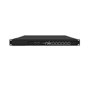 HUNSN 1U Firewall Appliance 10GbE, OPNsense, VPN, 3th Gen Core I7 3520M, RJ16, 6 x Intel 2.5GbE I226-V, 2 SFP+ 82599ES 2G RAM, 64G SSD