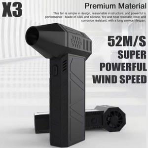 송풍기 먼지털이 선풍기 청소 먼지 브러시리스 가변 고출력 모터 속도 130000RPM 도구 제트 휴대용 터보팬