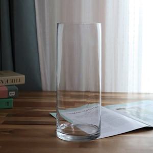 유리화병 인테리어꽃병 수경재배  원통12x30