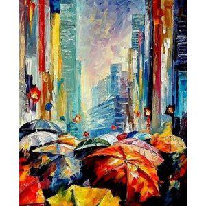 우산 명화그리기 페인팅 우산그림 DIY (WFGWSCJ)