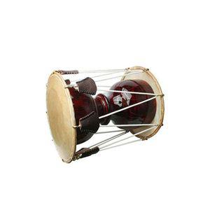 메온셀 최고급 말가죽 카슈장구 1자7치 (분리형 받침대 포함)