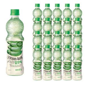 웅진 자연은 알로에 과즙 음료수 500ml 20pet 알로에주스