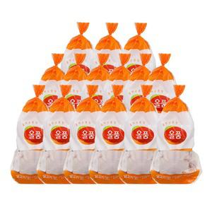 올품 냉장 삼계탕용 영계 생닭 55호(530g) x 15수 업소용 대용량