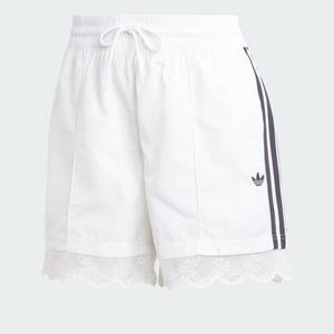 [롯데백화점]아디다스 오리지널스 [Womens]레이스 트림 3S 반바지 화이트 IL2420