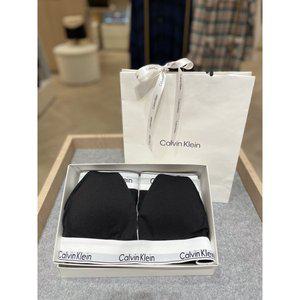 [Calvin Klein Underwear](신세계 사우스시티)(선물포장) 코튼 트라이앵글 브라렛+2PK 드로즈 커플 세트...
