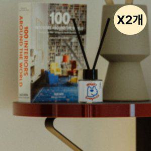 말라코 화장실 디퓨저 방향제 시트로브 선물 50ml X2
