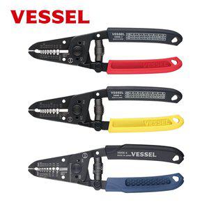 [신세계몰]베셀 VESSEL 3500E-5 수동스트리퍼 0.65-2.6mm 나사커터타입 스트립퍼 전선 피복탈피기 케이블
