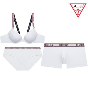 [게스언더웨어](강남점)시원한 쿨메쉬 캐주얼 남여커플속옷세트IV(GBWBR312/BP312/DR312IV)