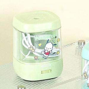 [XBKH957K_48]산리오 포차코 자동 연필깎이 그린 문구 팬시
