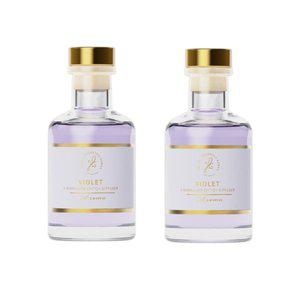 에이로마 화장실 디퓨저 바이올렛 선물 50ml X2
