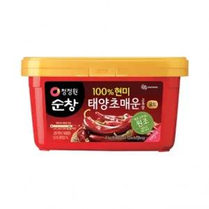 청정원 순창 현미 매운고추장 엄마맛 캠핑 요리용 2kg