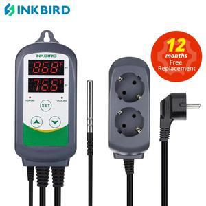 INKBIRD ITC-308 가열  냉각 이중 릴레이 온도 컨트롤러 카보이 발효기 테라리움 통제