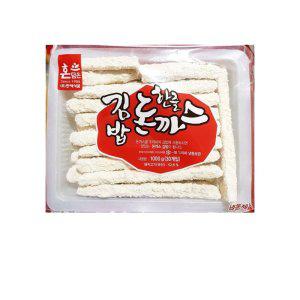 식자재 도매 유통 한맥 김밥돈까스 30개  1Kg x5개