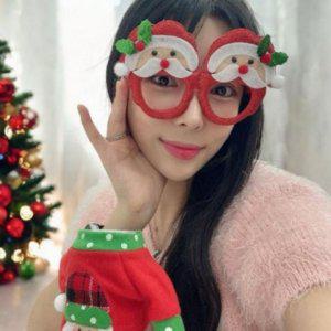 산타 인싸 캐주얼 선글라스 안경 필수템 산타 안경 선