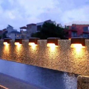 LED 베이직 태양열 야외 조명등 올데이 외부 모서리