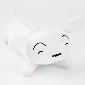짱구 흰둥이 봉제인형 필통 1P 귀여운 학용품 파우치