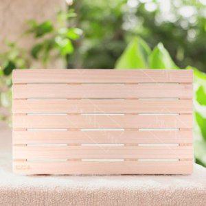 순수편백나무 발판 대 1개 욕실 우드 발매트판