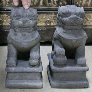 해태상(회색)27cm 한쌍