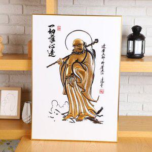 데일리데코 음각 달마도 액자 40x60