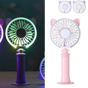 충전식 LED 고양이 핸디선풍기 핸디선풍기 LED USB 충