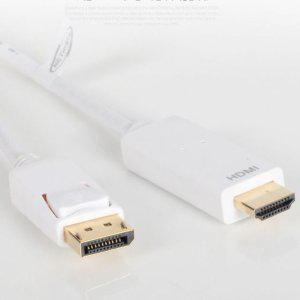 NETmate Display Port 1.2 to HDMI 케이블 2m