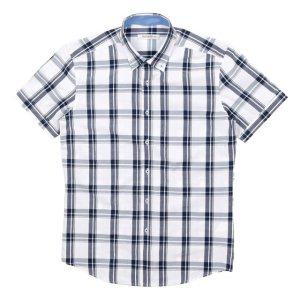 여름 빅사이즈 코디 반팔남방 남성 반팔셔츠 셔